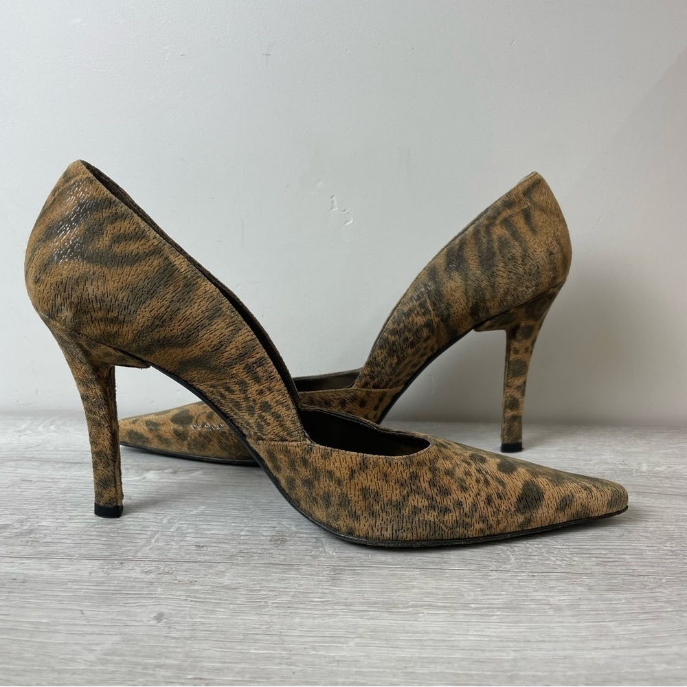 Stuart Weitzman Stiletto Animal Print Heels Size 8